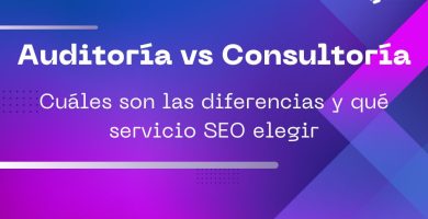 diferencia entre auditoria seo y consultorio seo